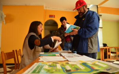 Presentation and handing-over of the Security and Health Management guide to the coal miners of Boyacá