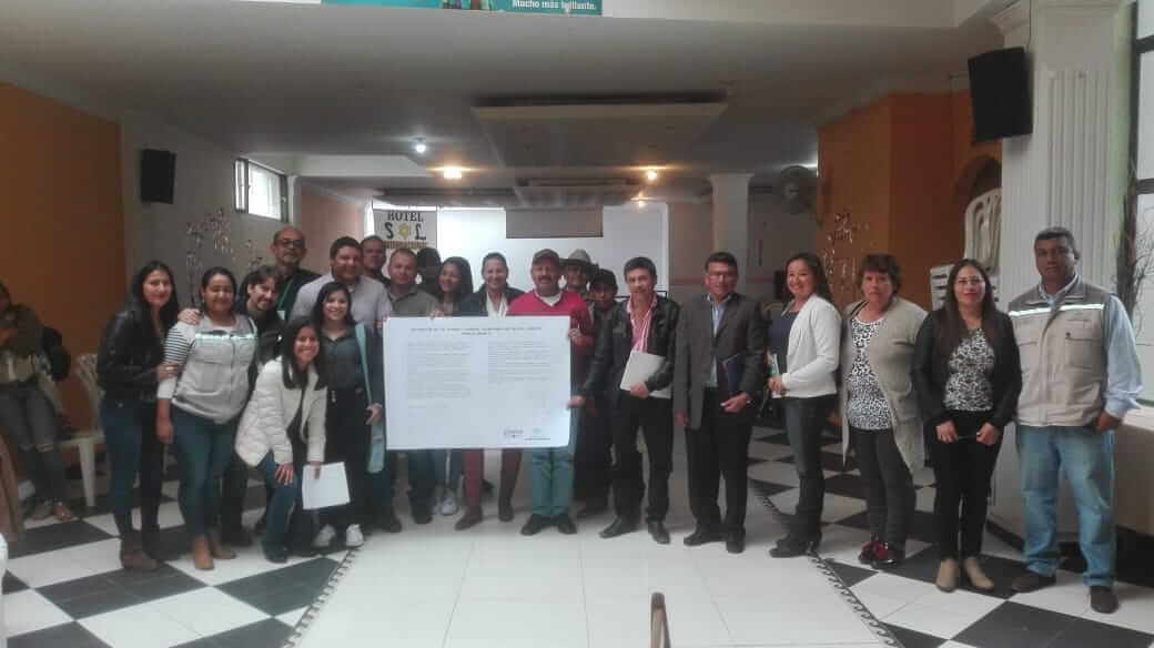 Mineros y mineras de Colombia comprometidos por una minería libre de trabajo infantil