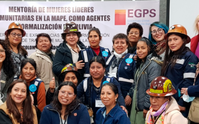 Mujeres mineras de 5 países latinoamericanos intercambiaron experiencias sobre formalización y redes de trabajo de la MAPE (Minería Artesanal y de Pequeña Escala).