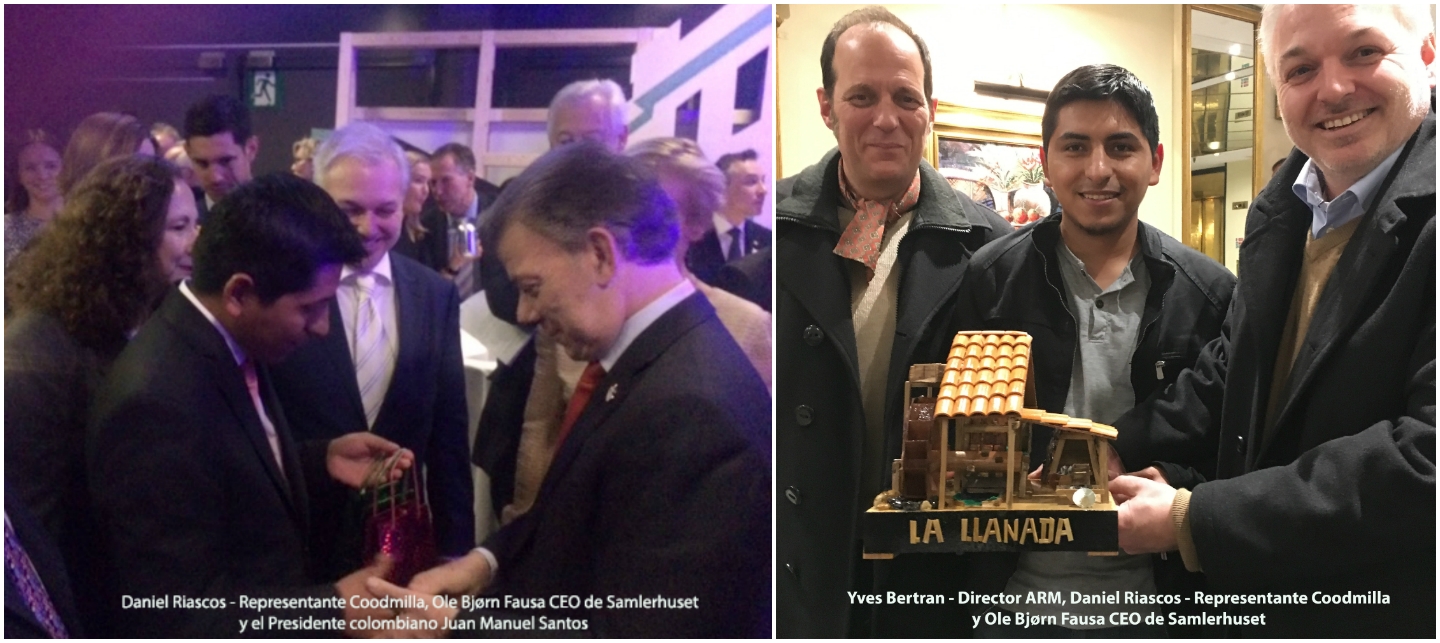 Encuentro de representante de la minería artesanal con el Presidente Juan Manuel Santos