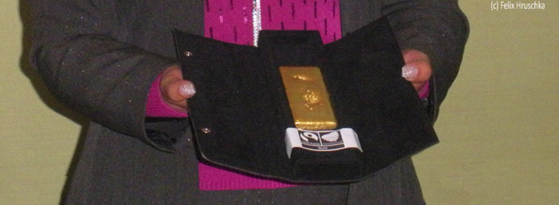 El primer oro certificado Fairtrade y Fairmined sale a la venta!